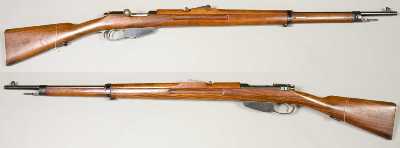 A Dutch M.95 Mannlicher rifle