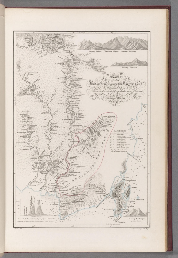 Coasts and interior of Banjarmasin, southern Borneo