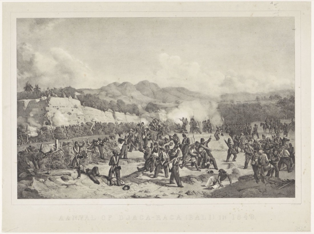 Attack on Djaga Raga, Bali, 15–16 April 1849
