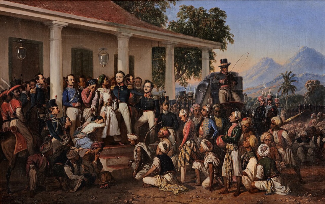 The Arrest of Pangeran Diponegoro
