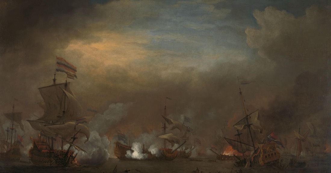 Encounter during the Battle of Kijkduin