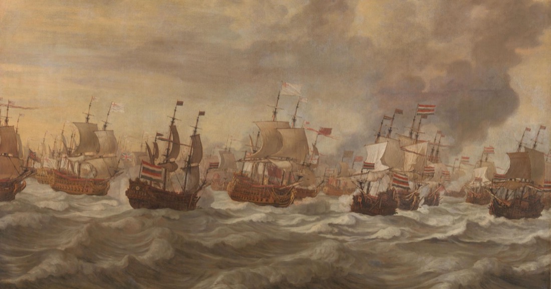 Episode from the Four Days' Naval Battle, 11–14 June 1666